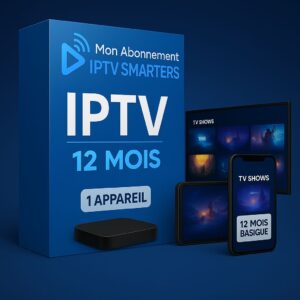 ABONNEMENT IPTV 12 MOIS
